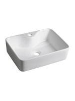 Sapho Balena mosdó 48x37 cm, fehér BH7013 - Fürdőszoba - Sza