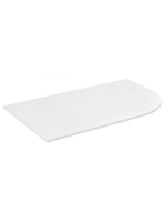 Sapho Rockstone balos pult 75,7x46,2 cm, matt fehér BM750-01