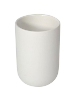 Sapho Chloé fogkefetartó pohár, matt fehér CH033 - Fürdőszob