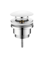 Sapho Click-Clack mosdólefolyó 1“1/4, fehér CV1002C - Fürdős