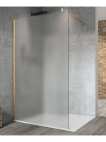 Sapho Gelco Vario Walk-In zuhanyfal 90x200 cm, matt üveg, ke
