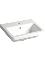 Sapho City kerámia mosdó 50x40 cm, fehér KE050 - Fürdőszoba