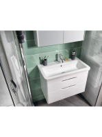 Sapho City kerámia mosdó 80x45 cm, fehér KE080 - Fürdőszoba