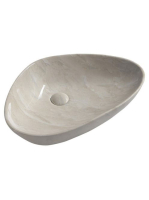 Sapho Dalma kerámia mosdó 58,5x39 cm, bézs márvány MM227 - F
