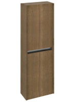 Sapho Nirona két ajtós állószekrény 40x138x20 cm, jobbos/bal