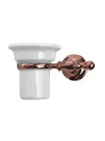 Sapho Perla falra szerelhető fogkefe tartó pohár, rózsa aran