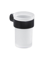 Sapho Pirenei fogkefetartó, matt fekete/tejüveg PI1014 - Für