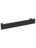 Sapho Patron fali törölközőtartó 45 cm, matt fekete PX051 -