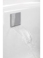 Sapho kádba épített kádkifolyó 10 cm, króm SH1001 - Fürdőszo