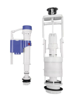 Sapho Duálgombos öblítőmechanika, 1/2 , króm SSUV12 - Fürdős