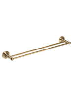 Bemeta Retro Dupla törölközőtartó 66,5 cm, bronz 144104057 -