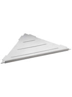 Bemeta Cytro fugába építhető polc 297x15x210 mm, króm (10130