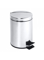 Bemeta Hotel pedálos szemetes polírozott/inox XP013 - Fürdős