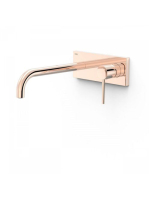Tres Study Exclusive fali mosdó csaptelep, Rose Arany 262300