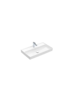 Villeroy & Boch Collaro Beépíthető mosdó 80x47 cm, túlfolyó