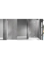 Wellis Sorrento 100 jobbos zuhanyfal, Easy Clean bevonattal